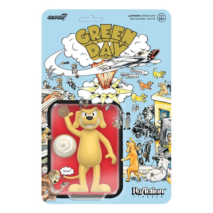 Super7 Green Day Figura ReAction Dookie Dog 9 cm Super7 Green Day Figura ReAction Dookie Dog 9 cm