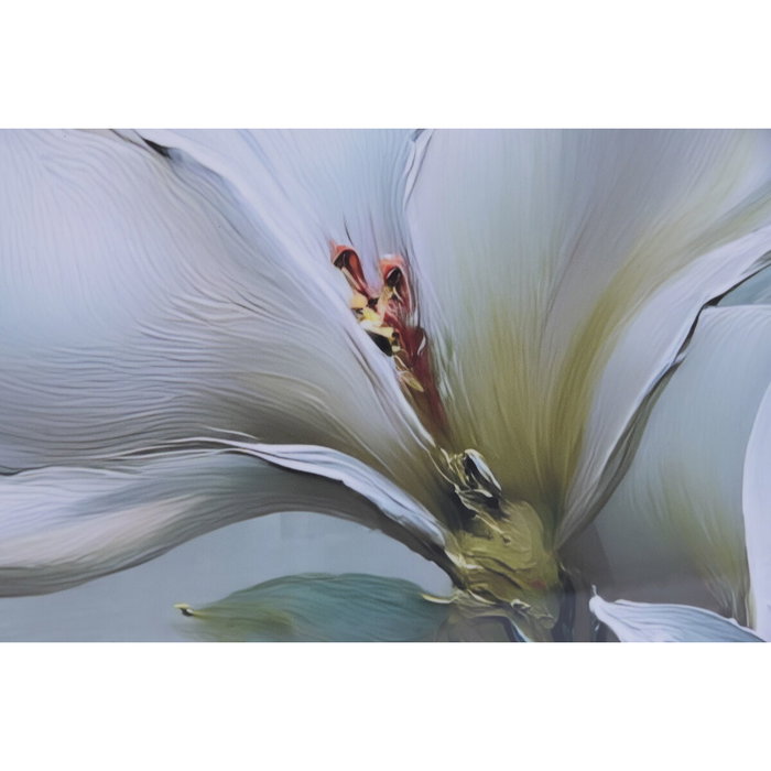 DKD Home Decor Cuadro de Magnolio Set de 2 Unidades Blanco y Verde DKD Home Decor Cuadro de Magnolio Set de 2 Unidades Blanco y Verde