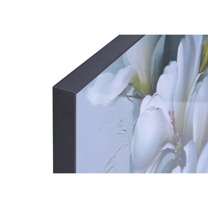 DKD Home Decor Cuadro de Magnolio Set de 2 Unidades Blanco y Verde DKD Home Decor Cuadro de Magnolio Set de 2 Unidades Blanco y Verde