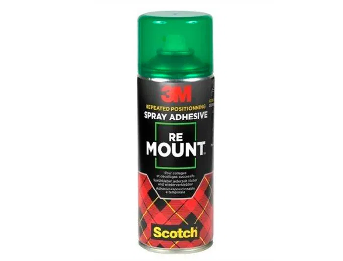 Scotch Adhesivo Reposicionable ReMount 7100296679 Bote 400ml para Papel y Tejidos Scotch Adhesivo Reposicionable ReMount 7100296679 Bote 400ml para Papel y Tejidos
