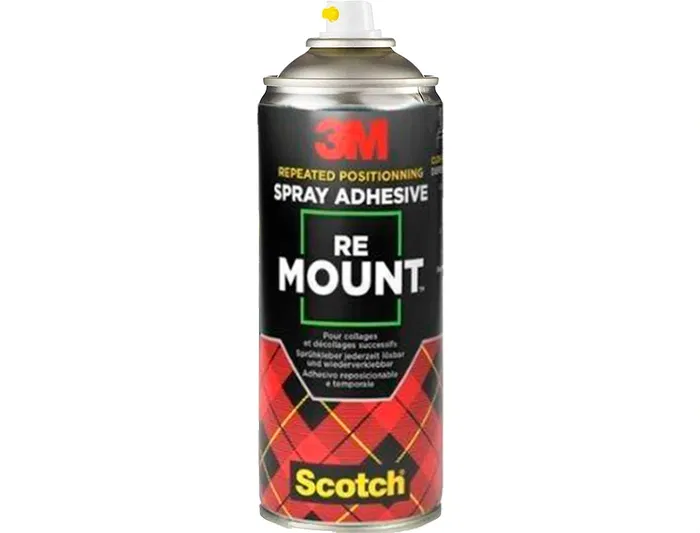 Scotch Adhesivo Reposicionable ReMount 7100296679 Bote 400ml para Papel y Tejidos Scotch Adhesivo Reposicionable ReMount 7100296679 Bote 400ml para Papel y Tejidos