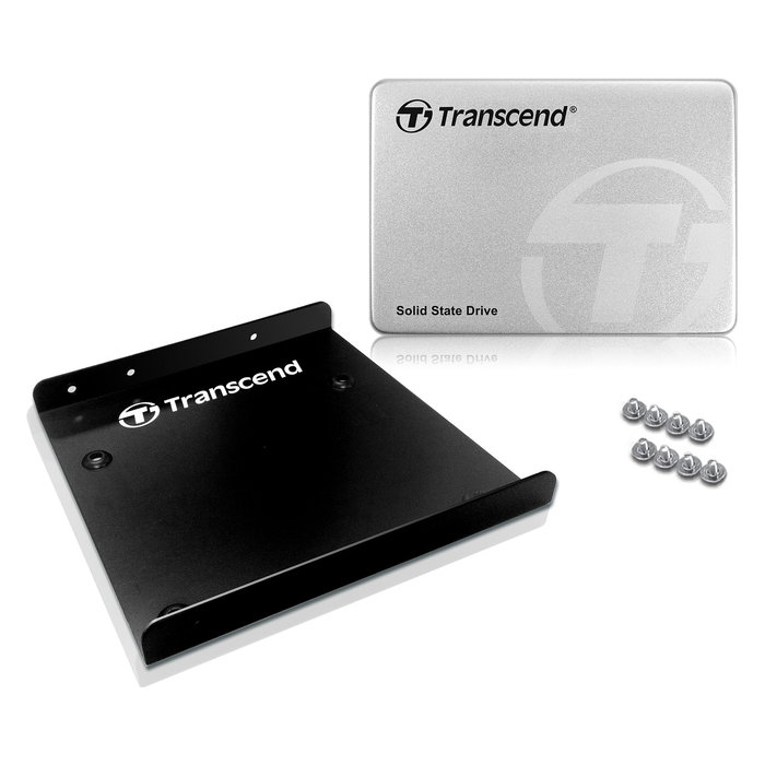 Transcend SSD370S 64GB SSD Interno 2.5" SATA III 6Gb/s, Velocidad Lectura 450MB/s, Escritura 80MB/s, MLC
