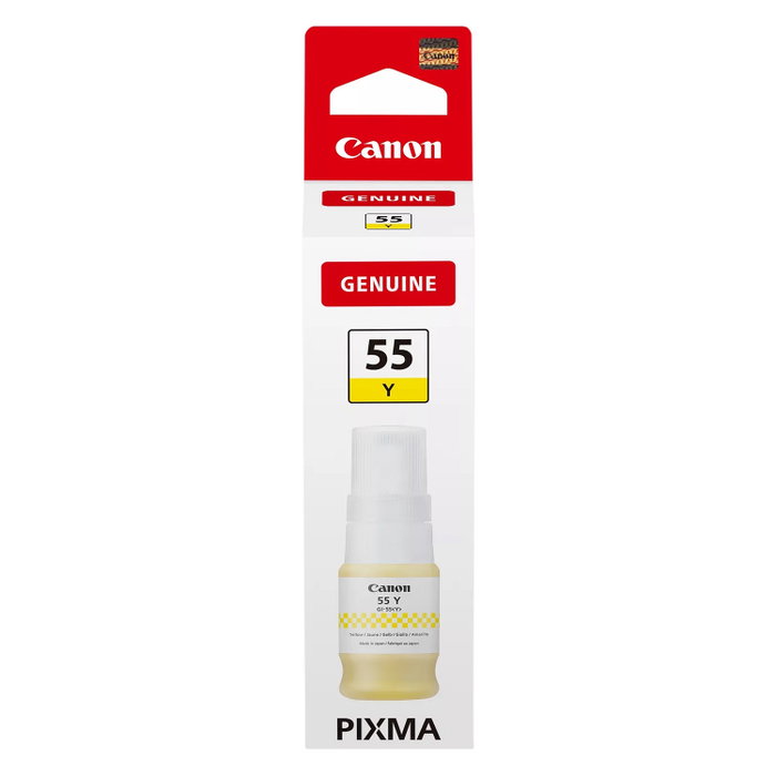 Canon GI-55Y Botella de Tinta Amarilla Canon GI-55Y Botella de Tinta Amarilla
