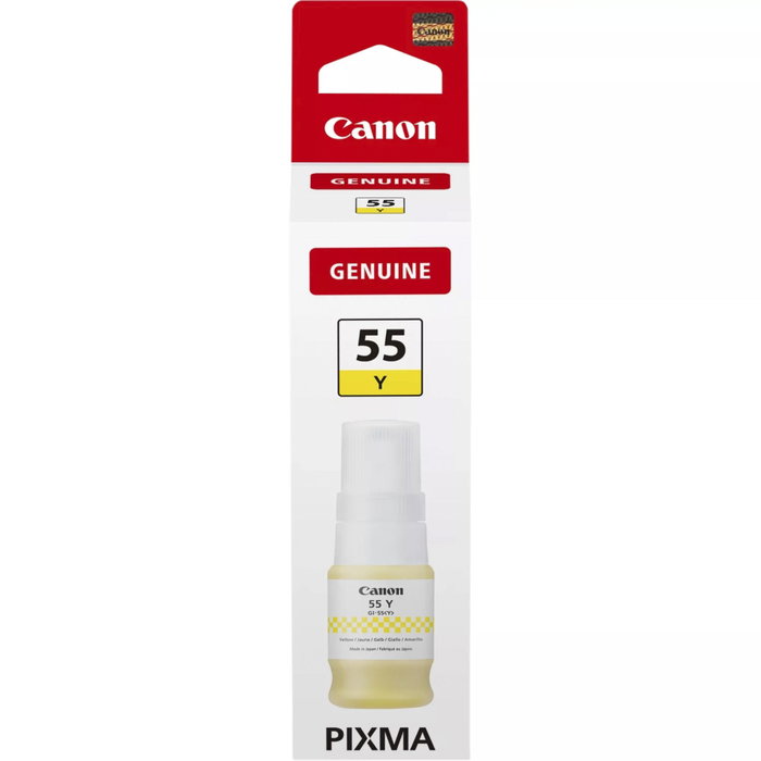 Canon GI-55Y Botella de Tinta Amarillo Canon GI-55Y Botella de Tinta Amarillo