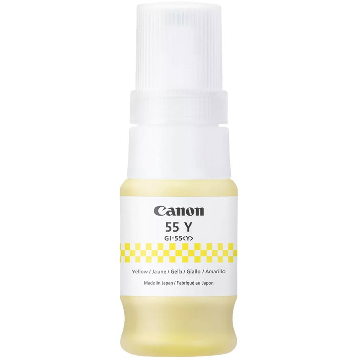 Canon GI-55Y Botella de Tinta Amarillo Canon GI-55Y Botella de Tinta Amarillo