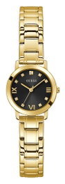 GUESS GW0532L4 con caja y correa dorada y esfera negra