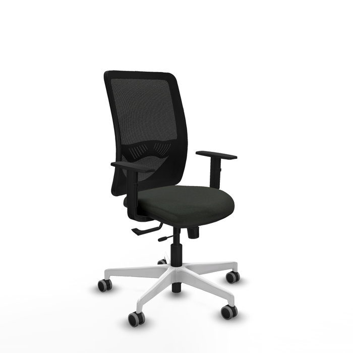 PIQUERAS Y CRESPO Silla de oficina Zulema con mecanismo Sincro/Traslack y malla negra PIQUERAS Y CRESPO Silla de oficina Zulema con mecanismo Sincro/Traslack y malla negra