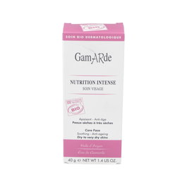 Gamarde Crema Nutrición Intensa Bio - Crema Facial para Piel Seca y Muy Seca - 40 g