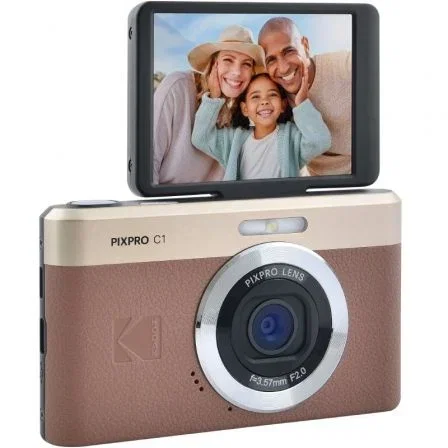 Kodak PIXPRO C1 Cámara Digital 13MP Zoom Óptico 4x Marrón