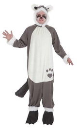 Creaciones Llopis Disfraz Adulto Mapache Mimoso