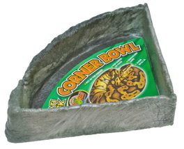 ZooMed Repti Rock Corner Bowl Extra Grande
