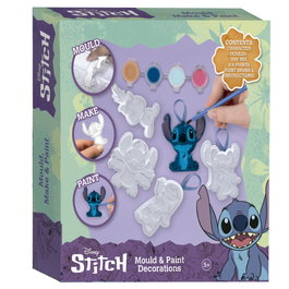 CYP BRANDS Set de Escayola para Moldear y Pintar Stitch Disney