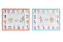 DKD Home Decor Set de 6 Marcos de Fotos MDF Colección BEST FRIENDS, Surtido León y Mapache