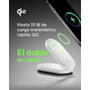 Belkin BoostCharge Cargador inalámbrico Qi2 y MagSafe Blanco