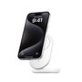 Belkin BoostCharge Cargador inalámbrico Qi2 y MagSafe Blanco