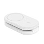 Belkin BoostCharge Cargador inalámbrico Qi2 y MagSafe Blanco