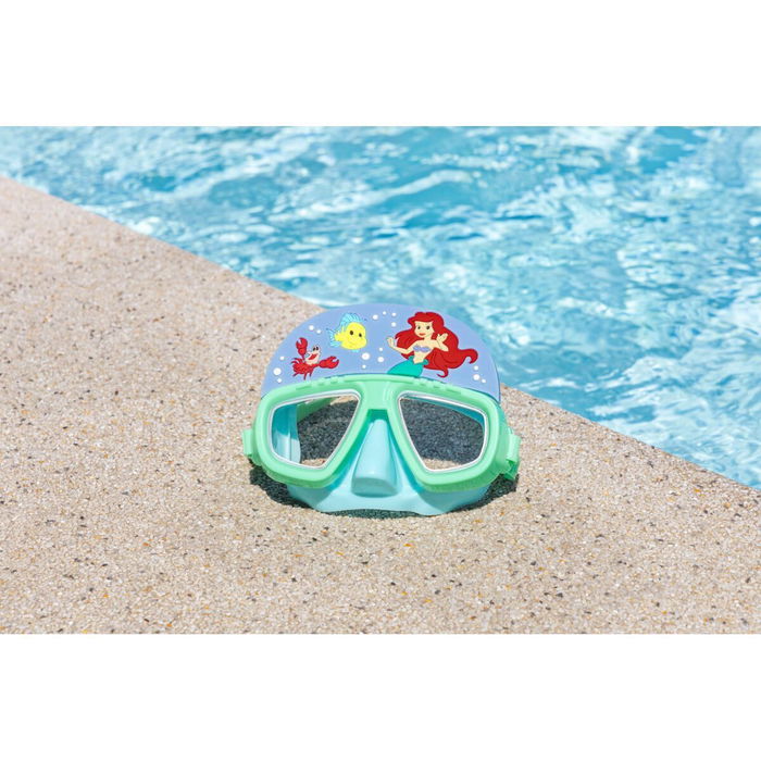 Bestway Gafa Natacion Infantil Correa Silicona Princesas +3 Años Piscina y Playa 09115