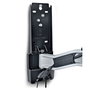 StarTech.com Soporte VESA de Pared Articulado y Retráctil para TV Plano/Curvo de hasta 65 Pulgadas y 45 kg, 400x400 mm, Negro/Plata