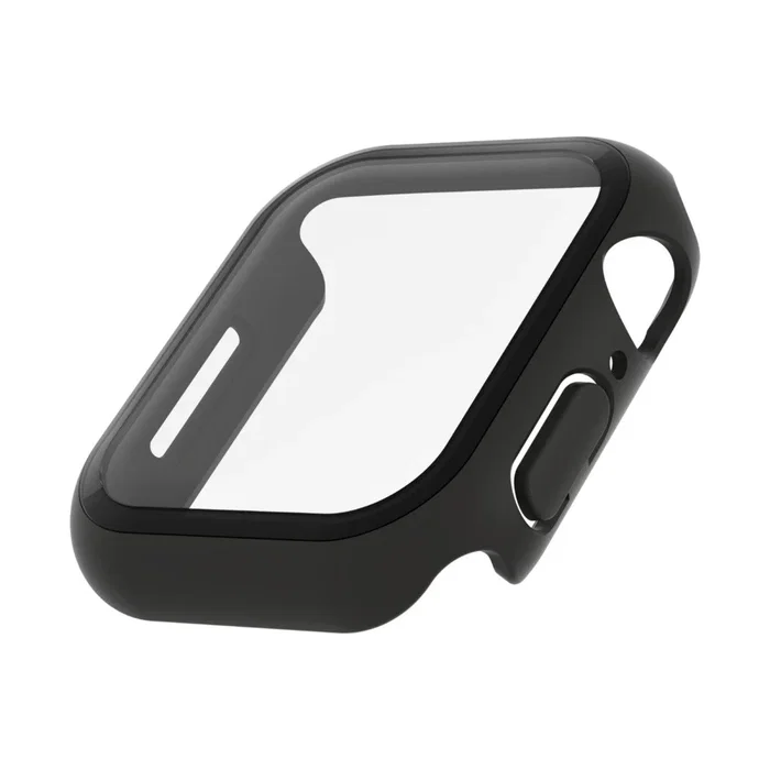 Belkin Protector de Pantalla ScreenForce Vidrio Templado 9H Anti-Microbial para Apple Watch Series 7/6/5/4/SE 44mm y 45mm Negro
