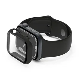 Belkin Protector de Pantalla ScreenForce Tempered Glass + Bumper Anti-Microbial para Apple Watch