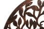 DKD Home Decor Decoración de Pared Metal Árbol Surtido 100x100 cm