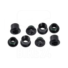 Truvativ Kit 4 Tornillos Plato 1v y Protector Cadena Aluminio Negro - 38gr