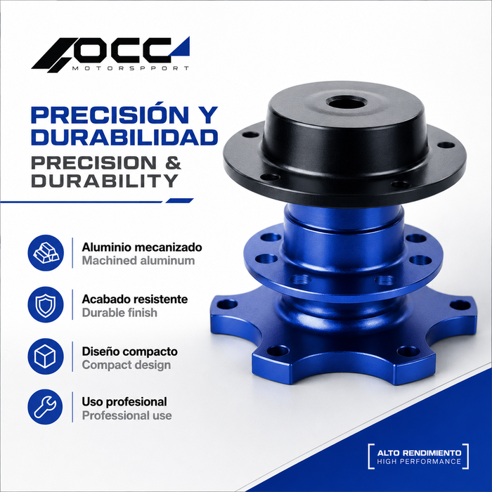 Occ Motorsport Extractor de volante rápido azul