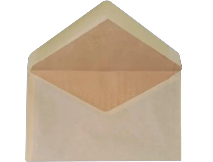 Liderpapel Sobre Crema Comercial Normalizado Engomado 120x176mm Caja de 500 Unidades