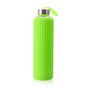 Bewinner Botella de Agua de Vidrio y Silicona, 600 ml, 7.2x7.2x24.5 cm (24 Unidades)