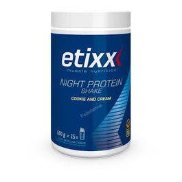 ETIXX Proteína de Noche 600gr Batido caseína micelar bajo en grasas