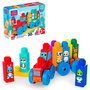MEGA BLOKS Jkg33 - Tractor Construye Y Empareja - 30 Piezas con Animales de Granja - Juguete de Construcción para Niños +12 Meses (Español)