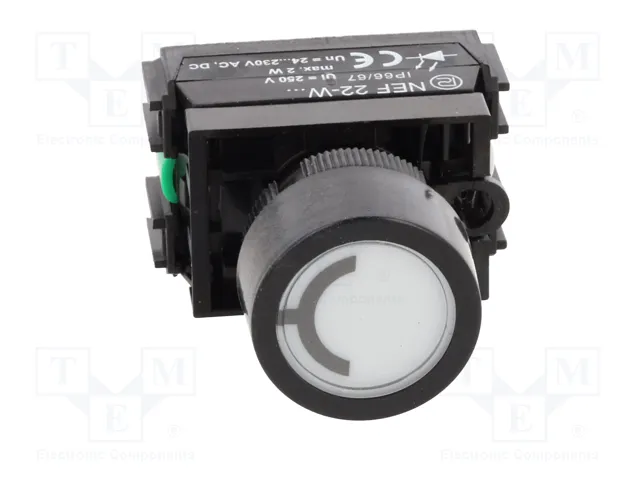 PROMET Indicador de posición de interruptor NEF22-WPW Rojo