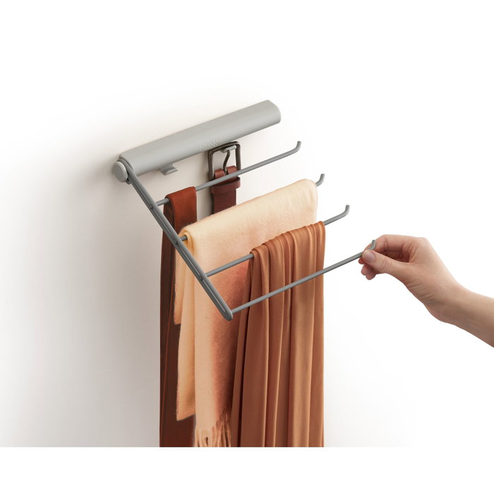 Joseph Joseph Orderly Rail para cinturones, corbatas y bufandas, Ecru Joseph Joseph Orderly Rail para cinturones, corbatas y bufandas, Ecru