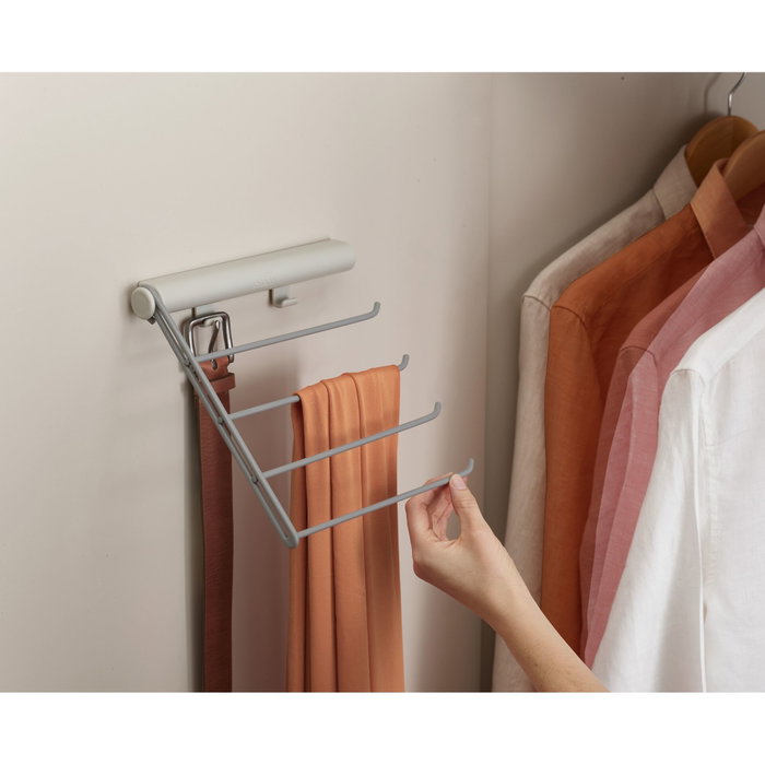 Joseph Joseph Orderly Rail para cinturones, corbatas y bufandas, Ecru Joseph Joseph Orderly Rail para cinturones, corbatas y bufandas, Ecru