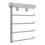 Joseph Joseph Orderly Rail para cinturones, corbatas y bufandas, Ecru