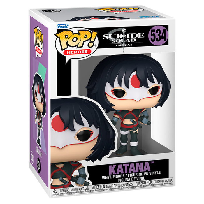 FUNKO Figura POP DC Comics Escuadrón Suicida Isekai Katana