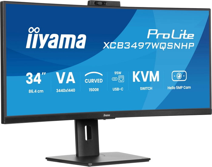 iiyama ProLite XCB3497WQSNPH-B1 34'' UWQHD 120Hz VA 0.4ms iiyama ProLite XCB3497WQSNPH-B1 34'' UWQHD 120Hz VA 0.4ms