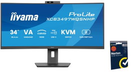 iiyama ProLite XCB3497WQSNPH-B1 34'' UWQHD 120Hz VA 0.4ms