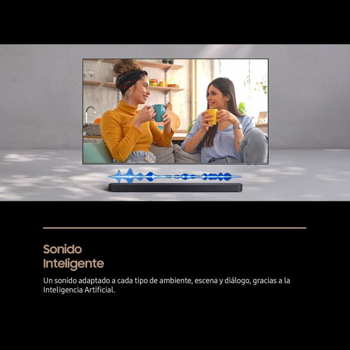 Samsung HW-Q600F/EN Barra de Sonido Q-Series 3.1.2 Canales Inalámbrica Bluetooth Titan Black