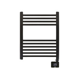 Edm Radiador toallero eléctrico 400W con temporizador negro