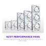 NZXT F280X RGB Single-Frame Blanco