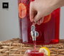 La Mediterranea Tarro Dispensador con Grifo de Vidrio 8L (2 Unidades)