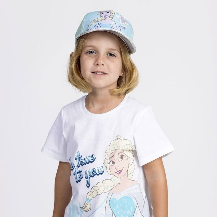 Cerdá Camiseta Corta Single Jersey Frozen 6 Años Blanco