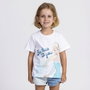 Cerdá Camiseta Corta Single Jersey Frozen 6 Años Blanco