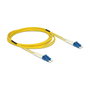 DeLOCK Cable de fibra óptica LC a LC Singlemode OS2 de 3 m