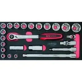 Ks Tools Módulo de dados y accesorios Ultimate 1/2 - 24 piezas