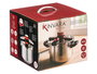 KINVARA Olla a Presión 6L con Rueda de Silicona - 37x26x23 cm (Set de 4)