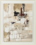 DKD Home Decor Cuadro Lienzo Pino 114x6x144 Abstracto Beige