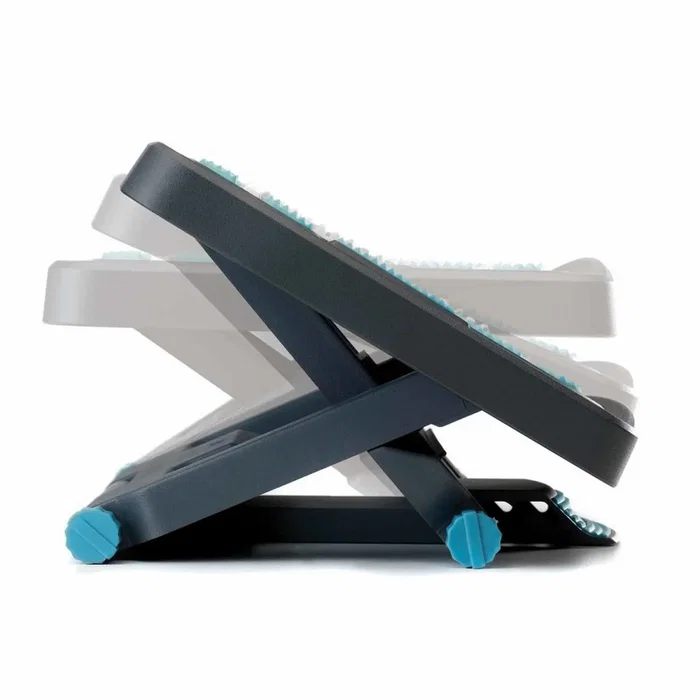 Fellowes Energizer Reposapiés con 3 Ajustes de Altura y Efecto Masaje, Negro Fellowes Energizer Reposapiés con 3 Ajustes de Altura y Efecto Masaje, Negro