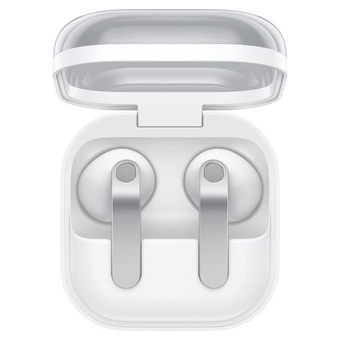 Samsung Auriculares Galaxy Buds4 Inalámbricos Bluetooth 6.1 SM-R540 Blancos con ANC 5h y Estuche Carga Inalámbrica